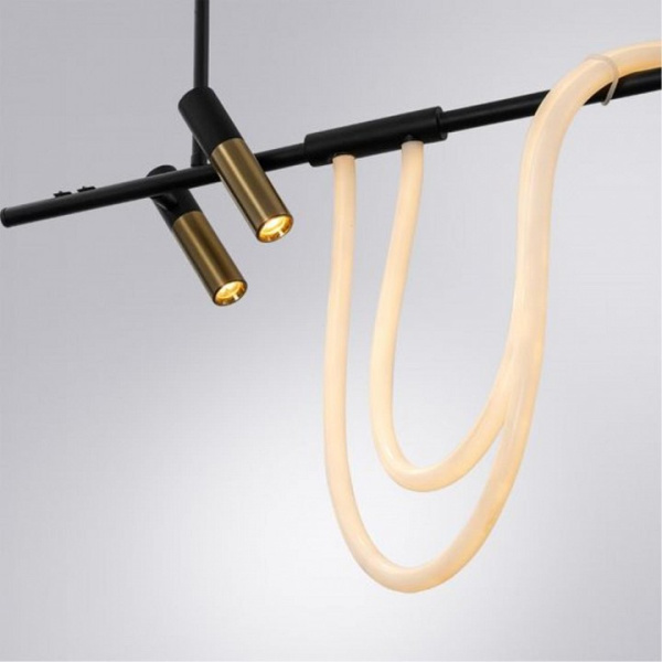 Открыть Светильник на штанге Arte Lamp Klimt A2850SP-45BK Фото Светильник на штанге Arte Lamp Klimt A2850SP-45BK