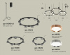 Открыть Подвесная люстра Ambrella Light XR XR92092100 Фото Подвесная люстра Ambrella Light XR XR92092100