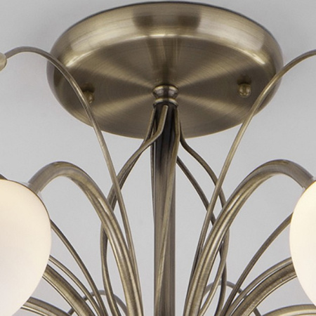 Фото Люстра на штанге Eurosvet Ginevra 30280/8 античная бронза