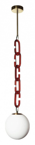 Открыть Подвесной светильник Loft it Chain 10128P Red Фото Подвесной светильник Loft it Chain 10128P Red