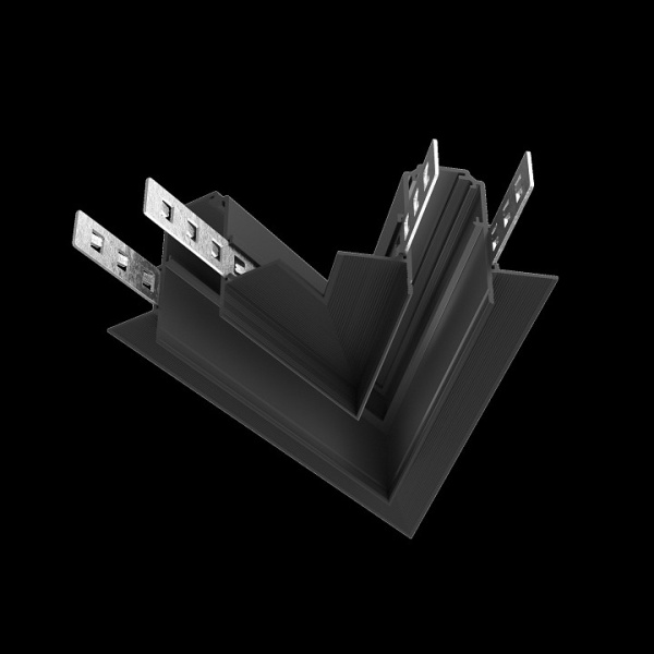 Фото Соединитель угловой L-образный для треков встраиваемых Maytoni Accessories for tracks Exility TRA034CLS-42.12B