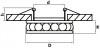 Фото Встраиваемый светильник Lightstar Monilo 031704