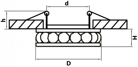 Фото Встраиваемый светильник Lightstar Monilo 031704