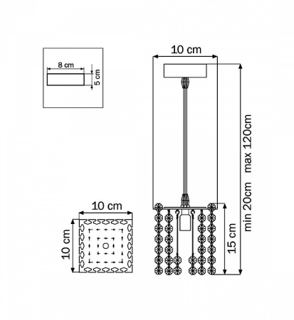 Фото Подвесной светильник Lightstar Cristallo 795414