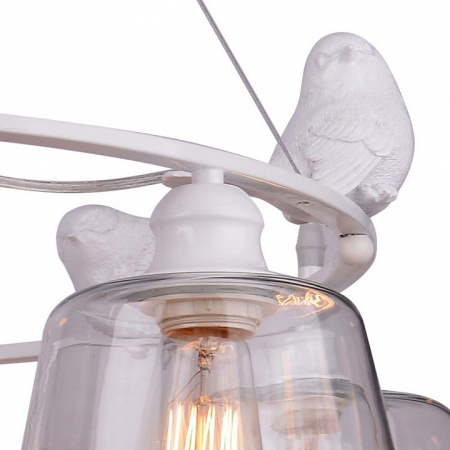 Открыть Подвесная люстра Arte Lamp Passero A4289LM-6WH Фото Подвесная люстра Arte Lamp Passero A4289LM-6WH