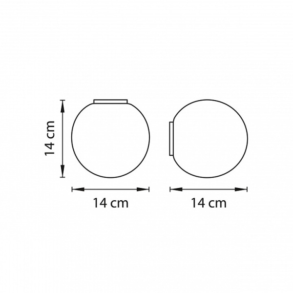 Фото Накладной светильник Lightstar Globo 803010