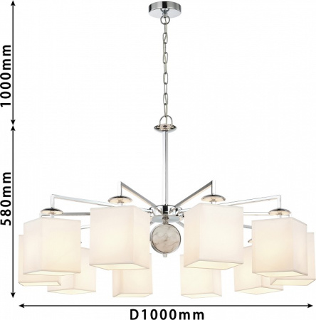 Фото Подвесная люстра Favourite Diva 2821-10P