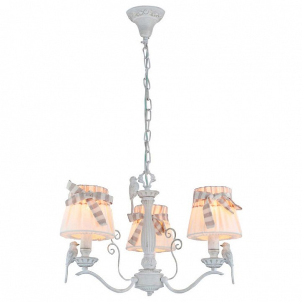 Фото Подвесная люстра Maytoni Bird ARM013-03-W