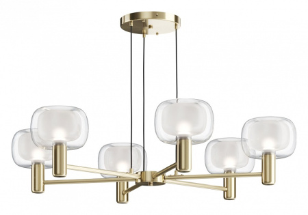 Фото Подвесная люстра Maytoni Vision MOD411PL-06G