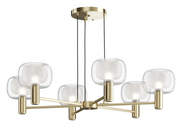 Фото Подвесная люстра Maytoni Vision MOD411PL-06G