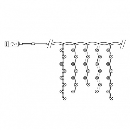 Фото Занавес световой Feron CL20 41624