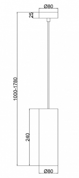 Фото Подвесной светильник Maytoni Gioia P011PL-01CH
