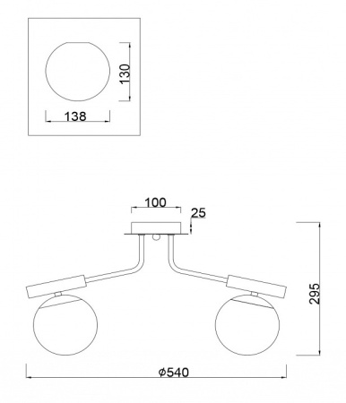 Фото Потолочная люстра Freya Paolina FR5011CL-03B