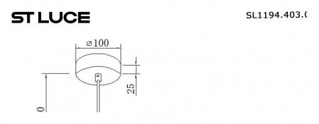 Фото Подвесной светильник ST-Luce Earthy SL1194.403.01