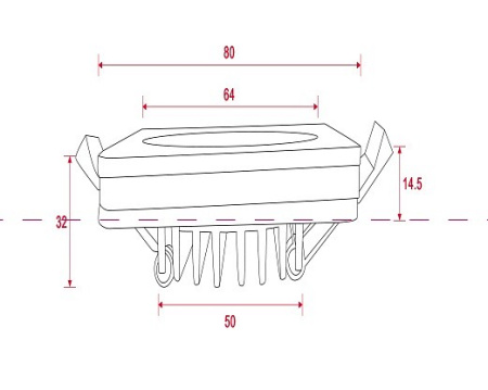 Фото Встраиваемый светильник Maytoni Phanton DL2001-L7B