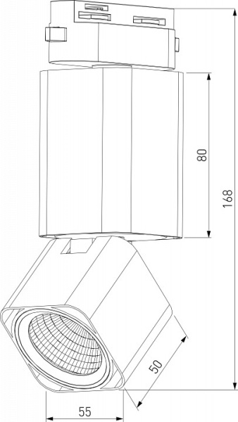 Фото Светильник на штанге Elektrostandard Cubus a062877
