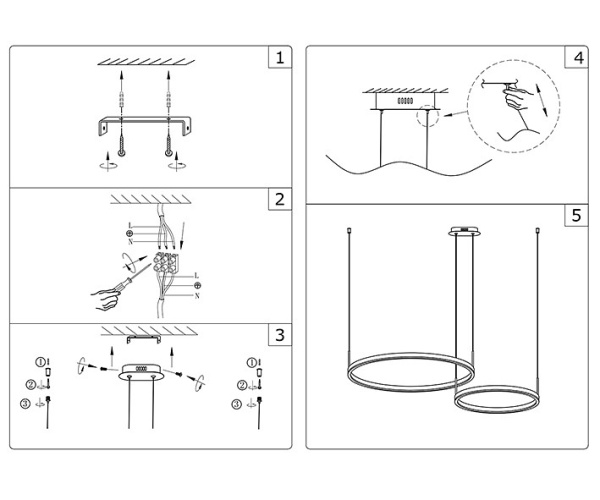 Открыть Подвесной светильник Kink Light Тор 08219,33P(3000K) Фото Подвесной светильник Kink Light Тор 08219,33P(3000K)