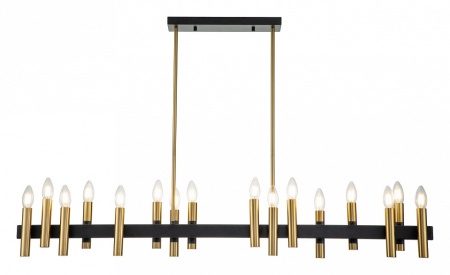 Открыть Люстра на штанге Indigo Cero 13009/16PL Black Фото Люстра на штанге Indigo Cero 13009/16PL Black