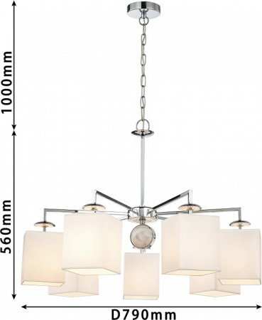 Фото Подвесная люстра Favourite Diva 2821-7P