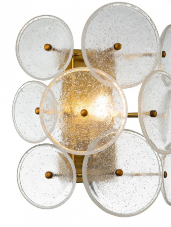 Открыть Накладной светильник Indigo Soffio 12020/1W Gold Фото Накладной светильник Indigo Soffio 12020/1W Gold