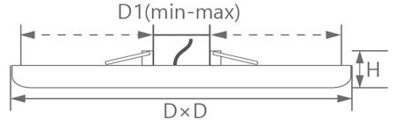 Фото Встраиваемый светильник Feron AL514 41570