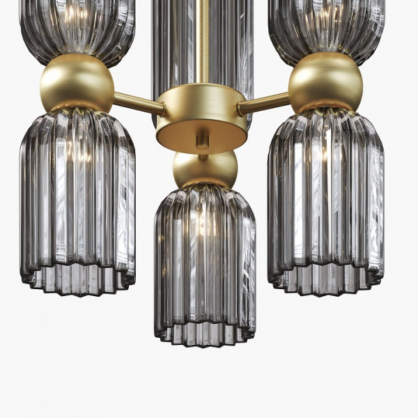 Фото Люстра на штанге Maytoni Antic MOD302PL-06GR