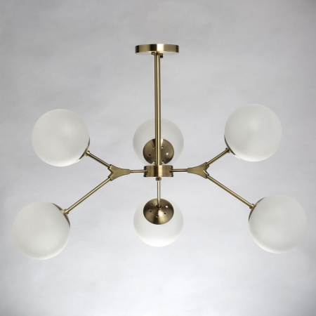 Фото Люстра на штанге DeMarkt Оливия 9 306014006