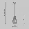Открыть Подвесной светильник Maytoni Roots MOD191PL-01W Фото Подвесной светильник Maytoni Roots MOD191PL-01W