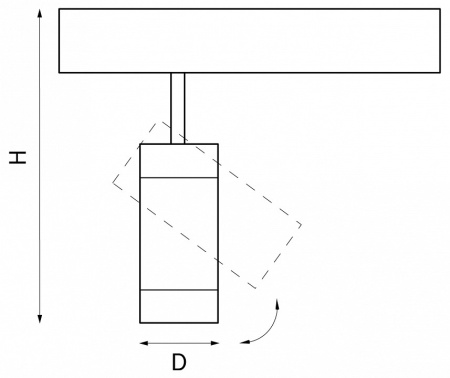 Фото Светильник на штанге Lightstar Teta 205017
