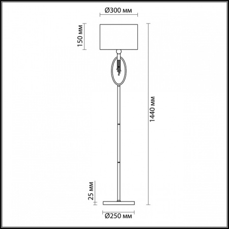Фото Торшер Lumion Santiago 4515/1F