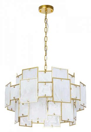 Открыть Подвесная люстра Arte Lamp Theemin A4068LM-12SG Фото Подвесная люстра Arte Lamp Theemin A4068LM-12SG