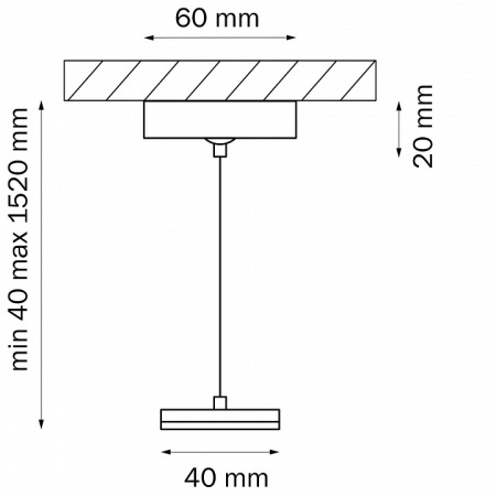Фото Подвес для трека Lightstar Teta 505176