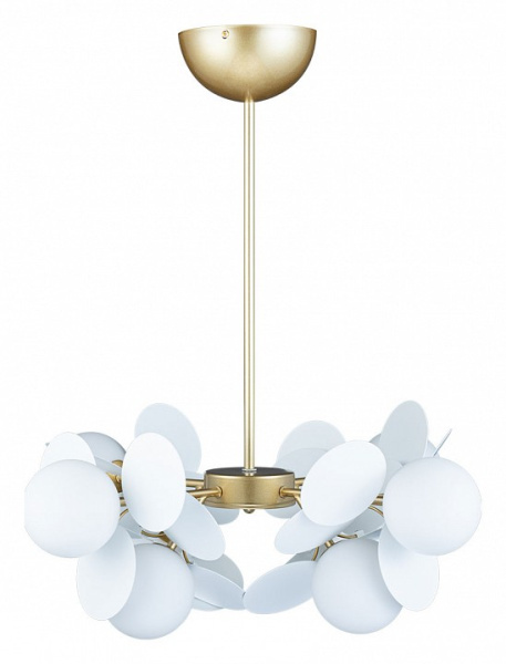 Фото Люстра на штанге Loft it Matisse 10008/8 white