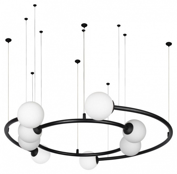 Открыть Подвесной светильник Loft it Infinite 10155/800 Black Фото Подвесной светильник Loft it Infinite 10155/800 Black