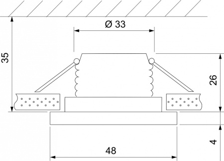 Фото Встраиваемый светильник Elektrostandard 15271/LED a056026