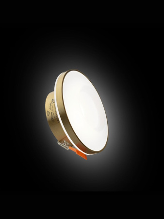 Фото Cветильник потолочный встраиваемый Kristy Light KL0137GD GU10