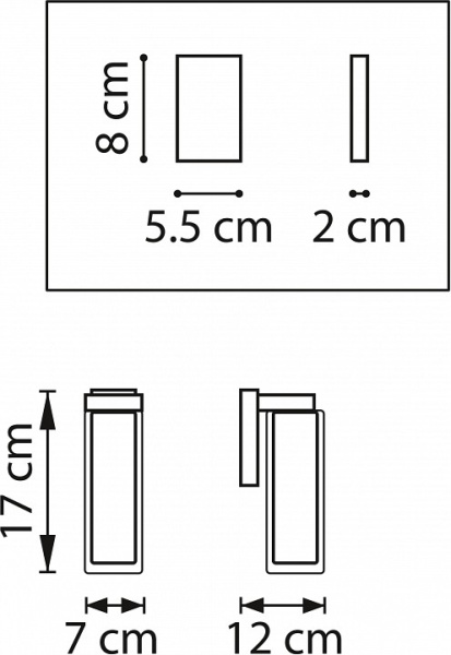 Фото Бра Lightstar Cilino 756616