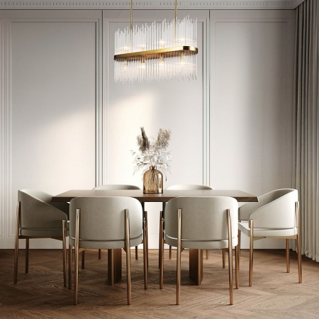 Открыть Люстра на штанге Bogate's Allure 486/8 Фото Люстра на штанге Bogate's Allure 486/8