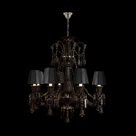 Открыть Подвесная люстра Loft it Zenith 10210/8 Black Фото Подвесная люстра Loft it Zenith 10210/8 Black