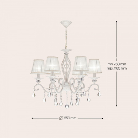 Фото Подвесная люстра Maytoni Grace ARM247-06-G