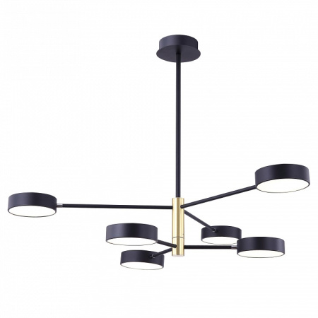 Фото Люстра на штанге Freya Tibo FR6048CL-L6GR