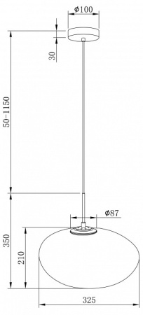 Фото Подвесной светильник Maytoni Roca MOD004PL-L5CE3K