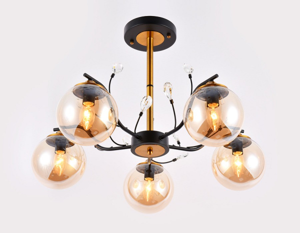 Открыть Люстра на штанге Ambrella Light TR TR9072 Фото Люстра на штанге Ambrella Light TR TR9072