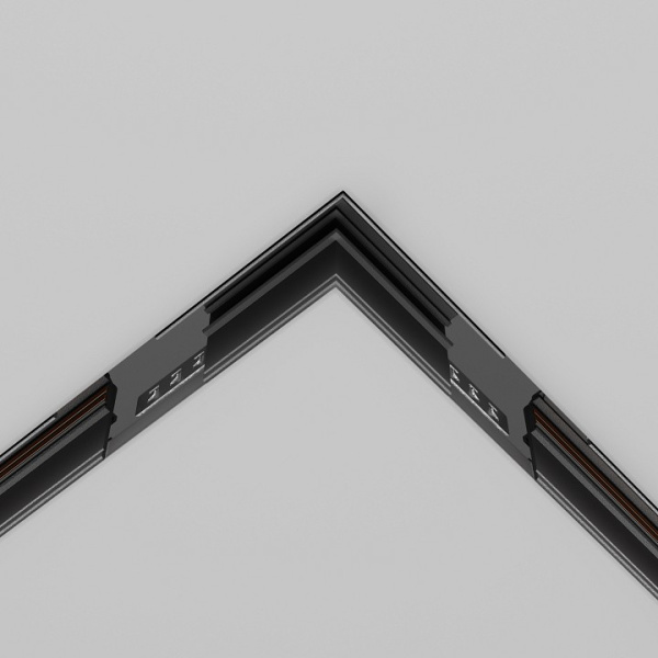Фото Соединитель угловой L-образный для треков встраиваемых Maytoni Accessories for tracks Exility TRA034CL-42.12B