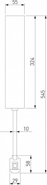 Фото Основание на штанге Elektrostandard Esthetic Magnetic a065442