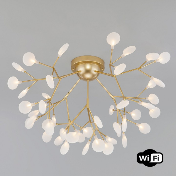 Открыть Потолочная люстра Bogate's Foglia 344 Smart Фото Потолочная люстра Bogate's Foglia 344 Smart