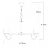 Открыть Подвесная люстра MW-Light Элла 18 483015108 Фото Подвесная люстра MW-Light Элла 18 483015108