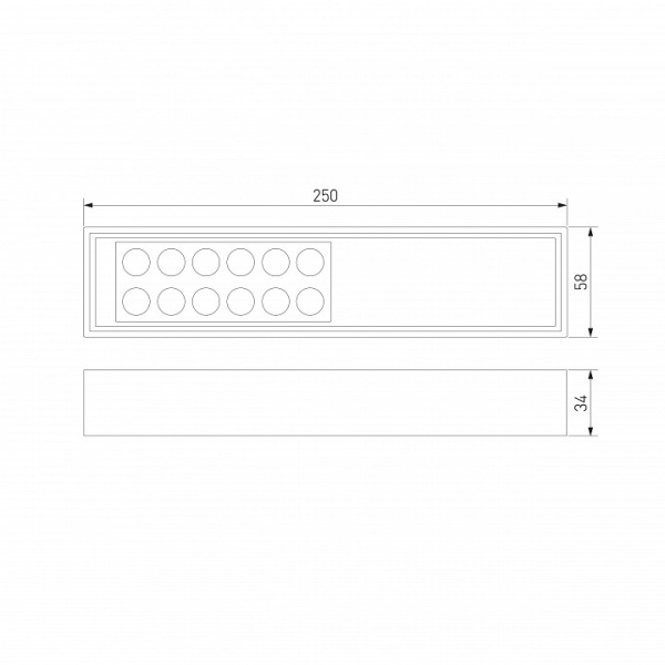 Фото Накладной светильник Elektrostandard Tend a068849