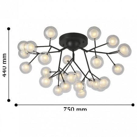 Фото Потолочная люстра F-promo Ligamentum 2481-9U