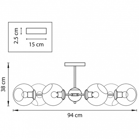 Фото Люстра на штанге Lightstar Beta 785067